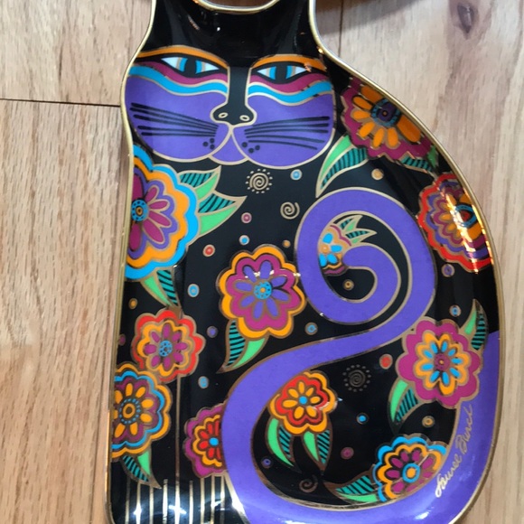 1995 Laurel Burch Feline Family plates - Picture 3 of 7